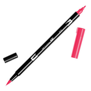 Feutre double pointe ABT Dual Brush Pen - 815 - Cerise