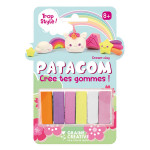 Gomme à modeler Patagom Kit Licorne 6 x 25 g