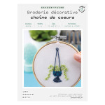 Kit savoir-faire Broderie décorative aloe vera