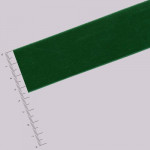 Ruban velours - 3,6 cm - Vert foncé