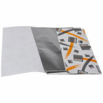 Métal à repousser - 10 feuilles alu 22 x 16,3 cm