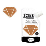 Peinture pailletée Izink Diamond 80 ml - Cuivre
