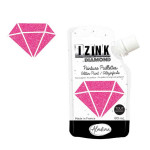 Peinture pailletée Izink Diamond 80 ml - Fuchsia