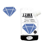 Peinture pailletée Izink Diamond 80 ml - Bleu