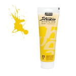 Peinture acrylique étude Studio 250ml - 23 - Jaune de cadmium moyen