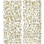 Alphabets stickers