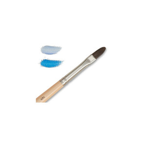 Brosse usée bombée en oreille de buf série 8782 Impasto - 12