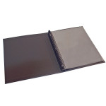 Press-book Modebook (21 x 30 cm) large capacité + 10 pochettes Cristal Laser