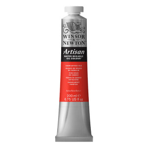 Peinture à l'huile hydrosoluble Artisan 200 ml - 468 Alizarine cramoise A T
