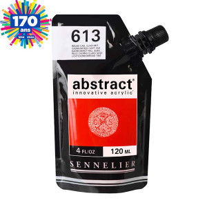 Peinture acrylique fine Abstract 120 ml - 648 Orange fluo nr T