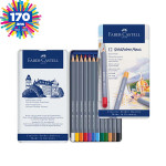 Crayon de couleur aquarellable GoldFaber Aqua - Boite de 12