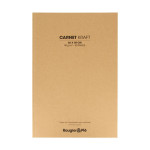 Carnet papier Kraft 80 g/m² 50 feuilles - 19 x 26 cm