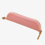 Trousse en silicone souple rose