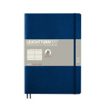 Carnet de notes souple B5 17,8 x 25,4 cm - Bleu Ice blue