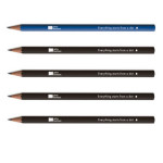 Crayon HB Limited Edition Bauhaus Assortiment 4 Noir 1 Bleu Roi